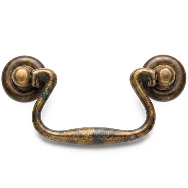 Metal Style Maniglia per Mobili in Ottone Anticato MOD. 203 - METAL STYLE
